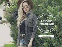 Tablet Screenshot of emporiojeans.com.br